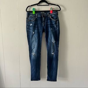 Silver brand boyfriend slim jeans